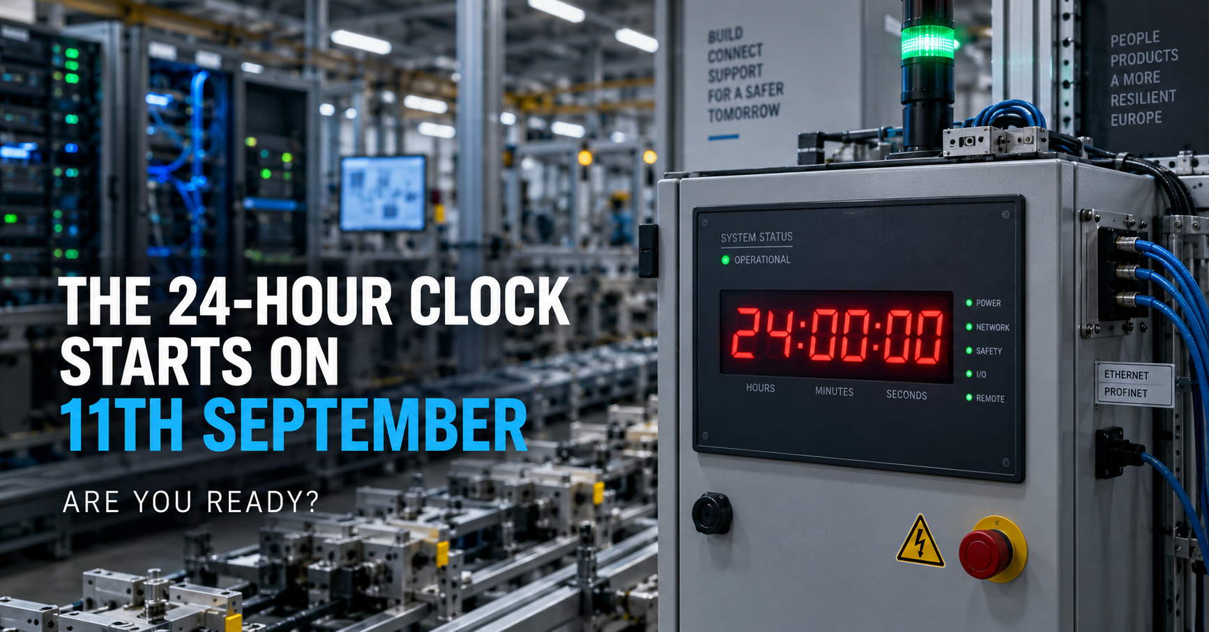 The 24-Hour Clock Starts on 11th September. Are You Ready?