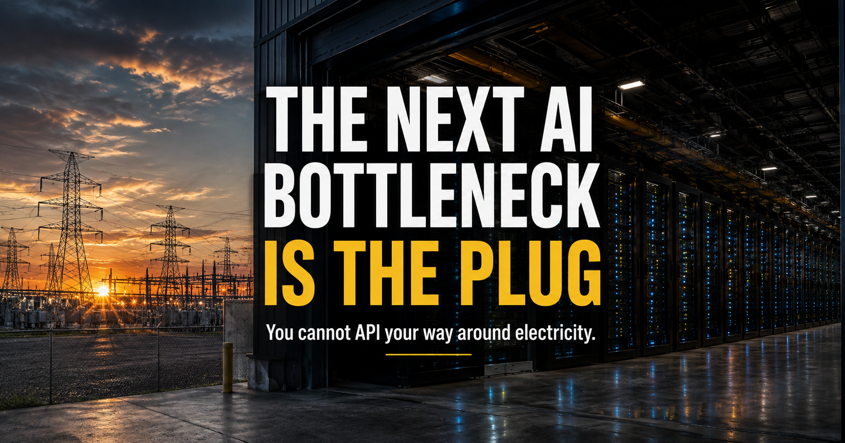 The Next AI Bottleneck Is the Plug